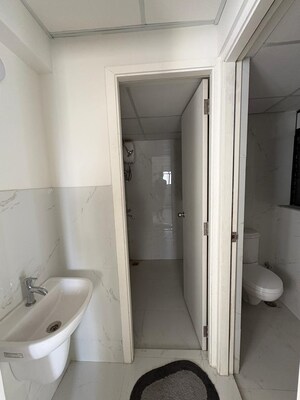 Bathroom in 1 BHK Apartment at Runwal Gardens Phase 2, Dombivli East – for Rent