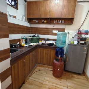 Kitchen in 1 BHK Builder Floor at Malcha Marg – for Rent