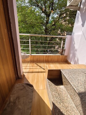Balcony in 1 BHK Builder Floor at Malviya Nagar – for Rent