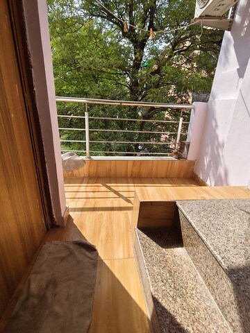 Balcony in 1 BHK Builder Floor at Malviya Nagar – for Rent