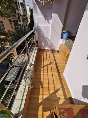 Balcony in 1 BHK Builder Floor at Malviya Nagar – for Rent