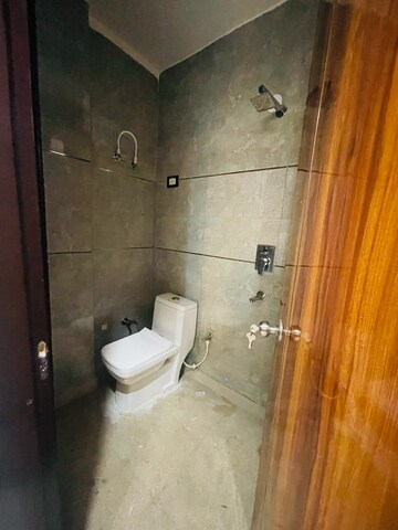 Bathroom in 2 BHK Builder Floor at Bharat Society, Dwarka Mor – for Rent