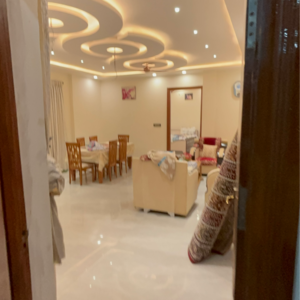 Living Room in 1 BHK Independent House at Gomti Nagar – for Rent