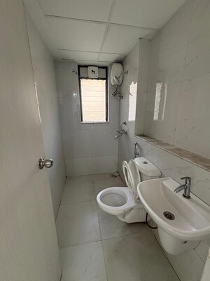 Bathroom in 1 BHK Apartment at Runwal Gardens Phase I, Dombivli East – for Rent