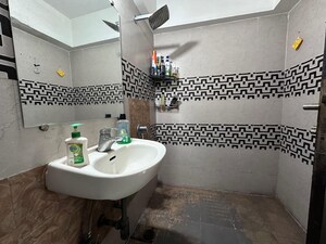 Bathroom in 3 BHK Apartment at Kanakia Spaces Paris, Bandra East – for Rent