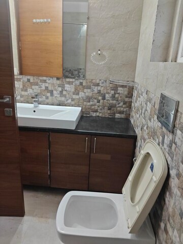 Bathroom in 4 BHK Builder Floor at Saket – for Rent