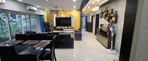 Living Room in 3 BHK Apartment at Dattani Shelter, Goregaon West – for Rent