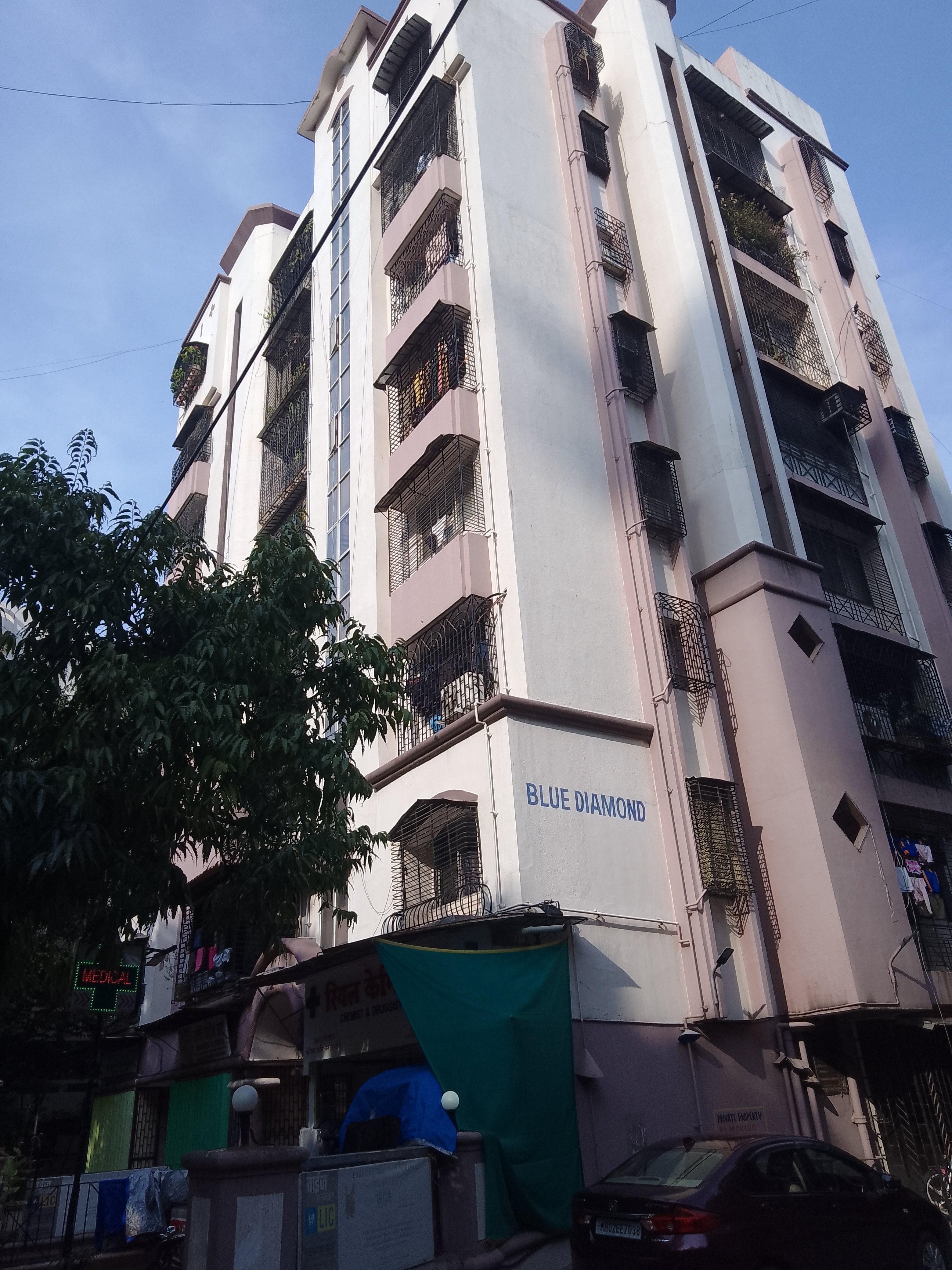 1 BHK Apartment For Rent in Blue Diamond Apartment