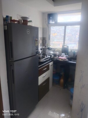 Kitchen in 1 BHK Apartment at Marathon Neo Hills, Tembhipada – for Rent