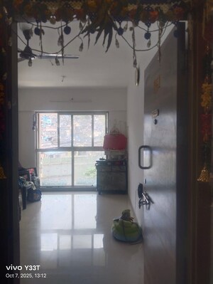 Bathroom in 1 BHK Apartment at Marathon Neo Hills, Tembhipada – for Rent