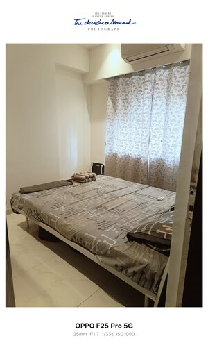 Master Bedroom in 1 BHK Apartment at Skycity, Bhandup West – for Rent