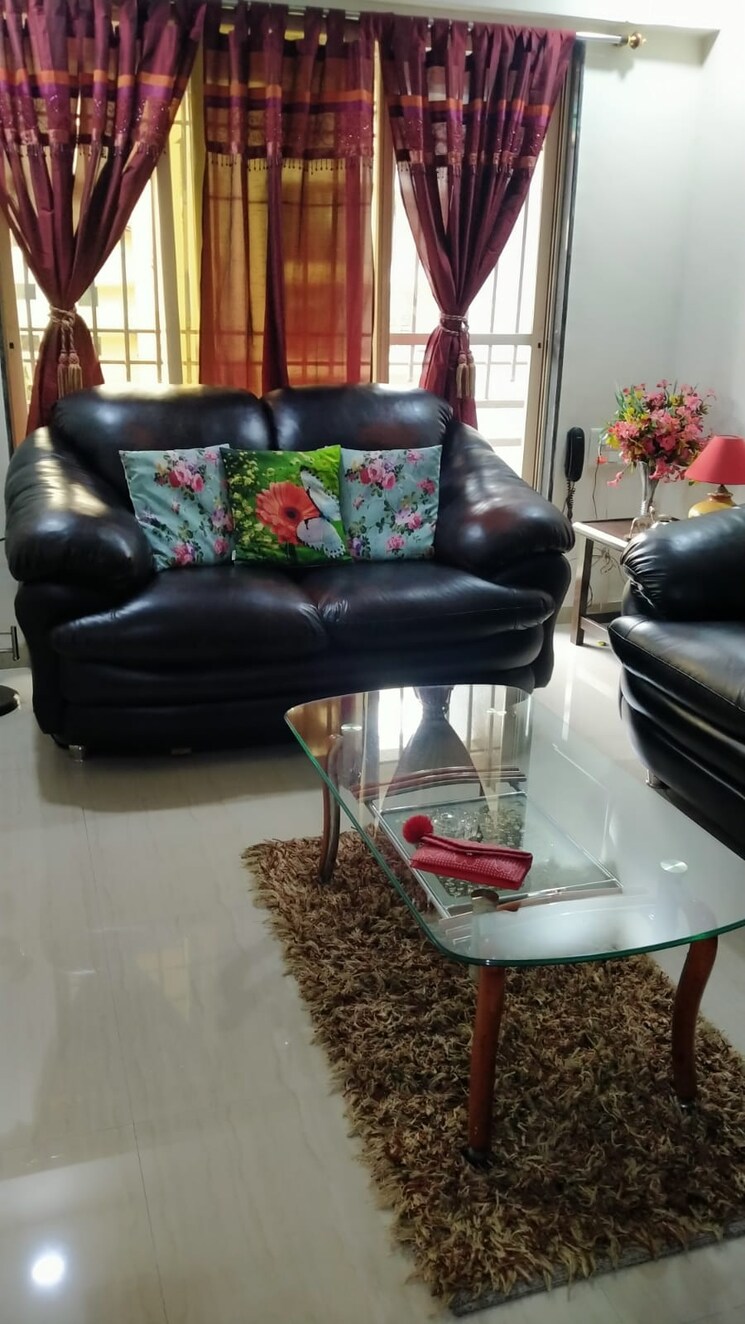 Living Room, paradise-apartment-ulwe 2 Bedroom 1200 Sq.Ft. Apartment In Ulwe Sector 18 Navi Mumbai 9292032
