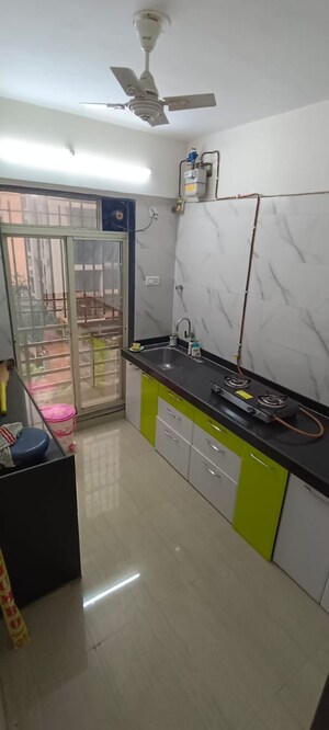 Kitchen in 2 BHK Apartment at Paradise Apartment Ulwe, Ulwe Sector 18 – for Rent