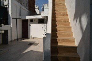 Staircase in 2 BHK Independent House at Ghatalodia – for Rent