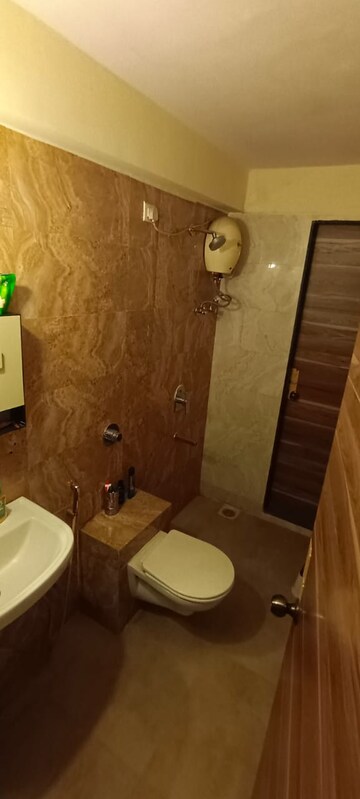 Bathroom in 2 BHK Apartment at Paradise Apartment Ulwe, Ulwe Sector 18 – for Rent