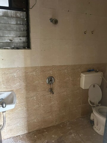 Bathroom in 2 BHK Apartment at Satyam CHS Kharghar Sector 10, Kharghar Sector 10 – for Rent