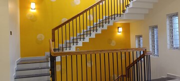 Staircase in 3 BHK Villa at Bagayam – for Sale