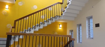 Staircase in 3 BHK Villa at Bagayam – for Sale