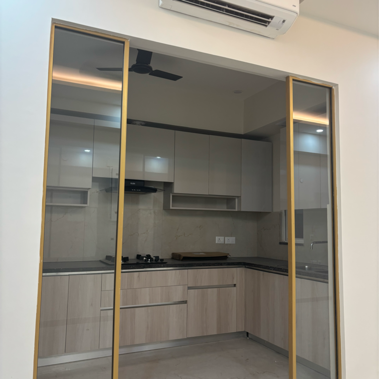 Kitchen, smart-world-orchard 3 Bedroom 1680 Sq.Ft. Apartment In Sector 61 Gurgaon 9292077