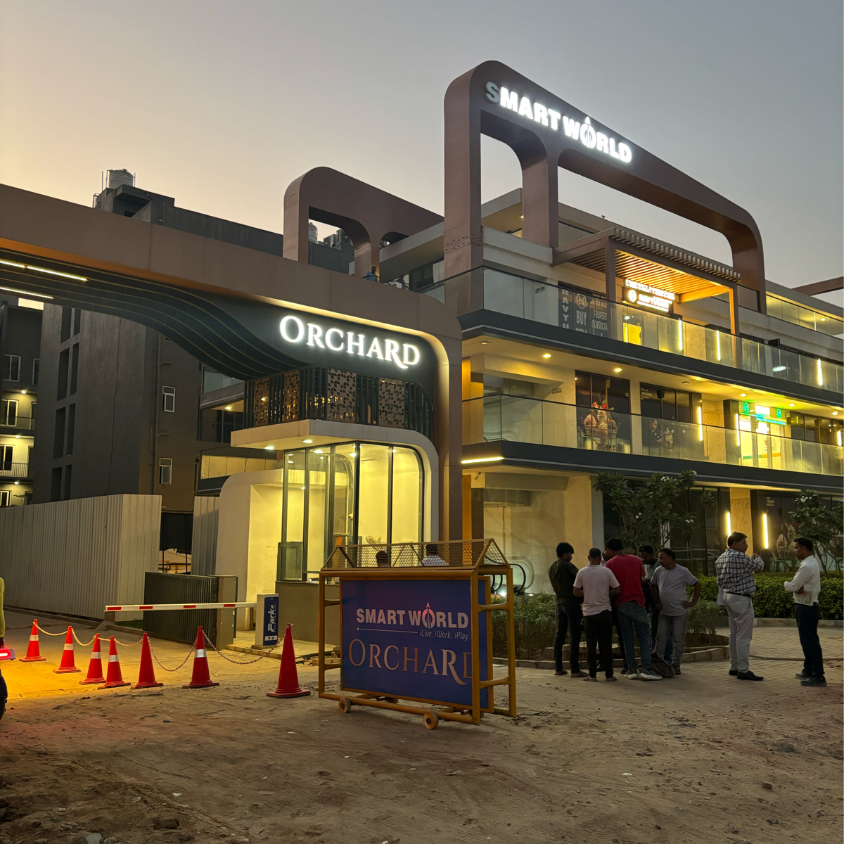 3 BHK + Pooja Room Apartment For Rent in Smart World Orchard