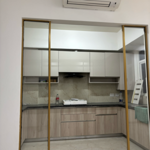 Kitchen in 3.5 BHK Apartment at Smart World Orchard, Sector 61 – for Rent