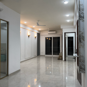 Building Lobby in 3.5 BHK Apartment at Smart World Orchard, Sector 61 – for Rent