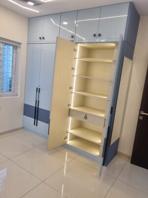 Staircase in 3 BHK Apartment at My Home Tarkshya, Kokapet – for Rent