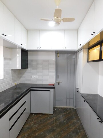 Kitchen in 3 BHK Builder Floor at Kondapur – for Rent