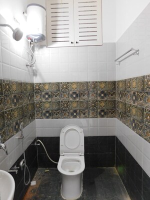Bathroom in 3 BHK Builder Floor at Kondapur – for Rent