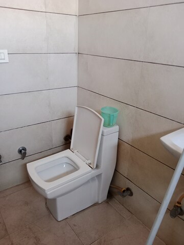 Bathroom in 3 BHK Builder Floor at Huda – for Rent