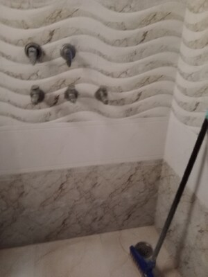 Bathroom in 3 BHK Builder Floor at Huda – for Rent