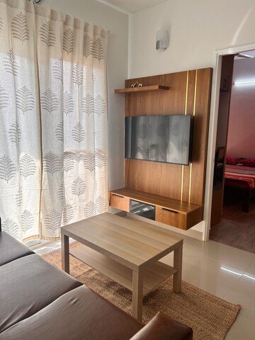 Living Room in 2 BHK Apartment at Brigade El Dorado, Bagaluru – for Rent