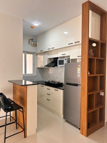 Kitchen in 2 BHK Apartment at Brigade El Dorado, Bagaluru – for Rent