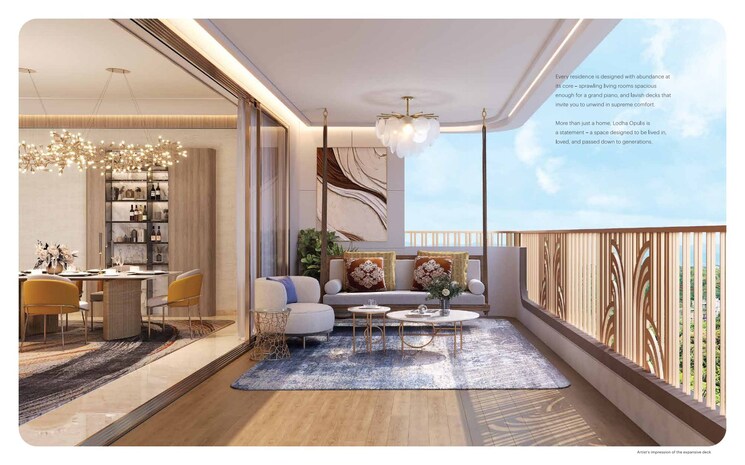 Living Room, lodha-palava-city 3.5 Bedroom 1354 Sq.Ft. Apartment In Dombivli East Thane 9292146