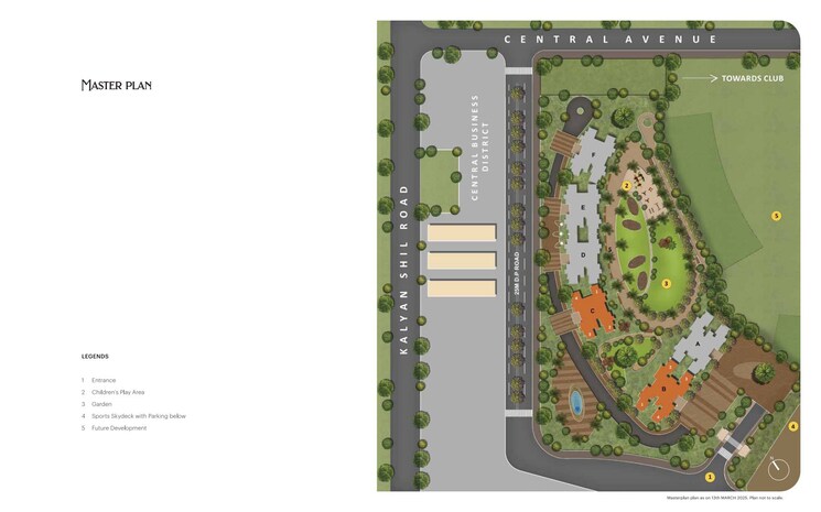 Master Plan, lodha-palava-city 3.5 Bedroom 1354 Sq.Ft. Apartment In Dombivli East Thane 9292146