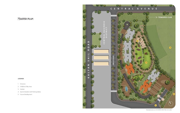 Master Plan, lodha-palava-city 3.5 Bedroom 1354 Sq.Ft. Apartment In Dombivli East Thane 9292146