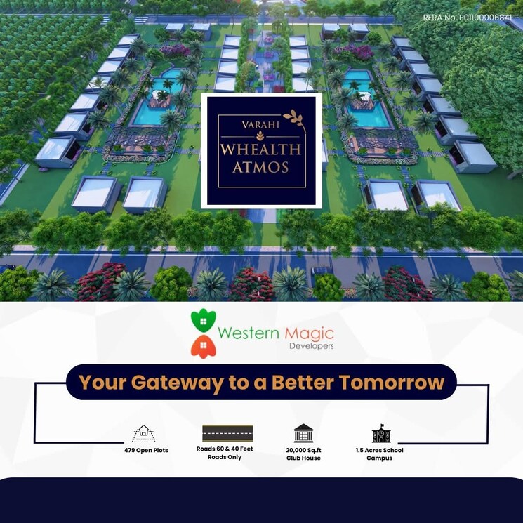 Exterior View, western-varahi-whealth-atmos  222 Sq.Yd. Plot In Suraram Sadashivpet 9292159