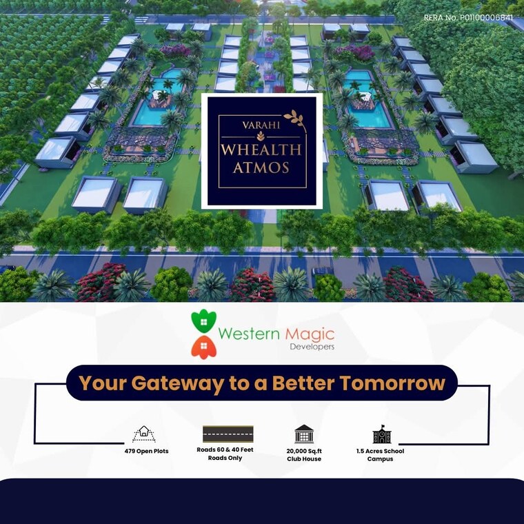 Exterior View, western-varahi-whealth-atmos  222 Sq.Yd. Plot In Suraram Sadashivpet 9292159