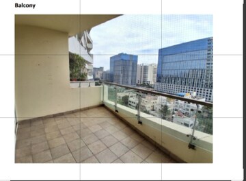 Balcony in 2 BHK Apartment at Mantri Lithos, Thanisandra – for Rent