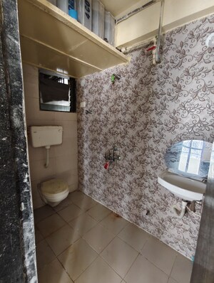 Bathroom in 2 BHK Apartment at Ravi Gaurav Samruddhi, Mira Road East – for Sale