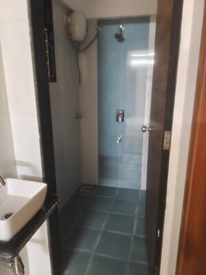 Bathroom in 1 BHK Apartment at Nahar Amaryllis Towers and Plaza, Chandivali – for Rent