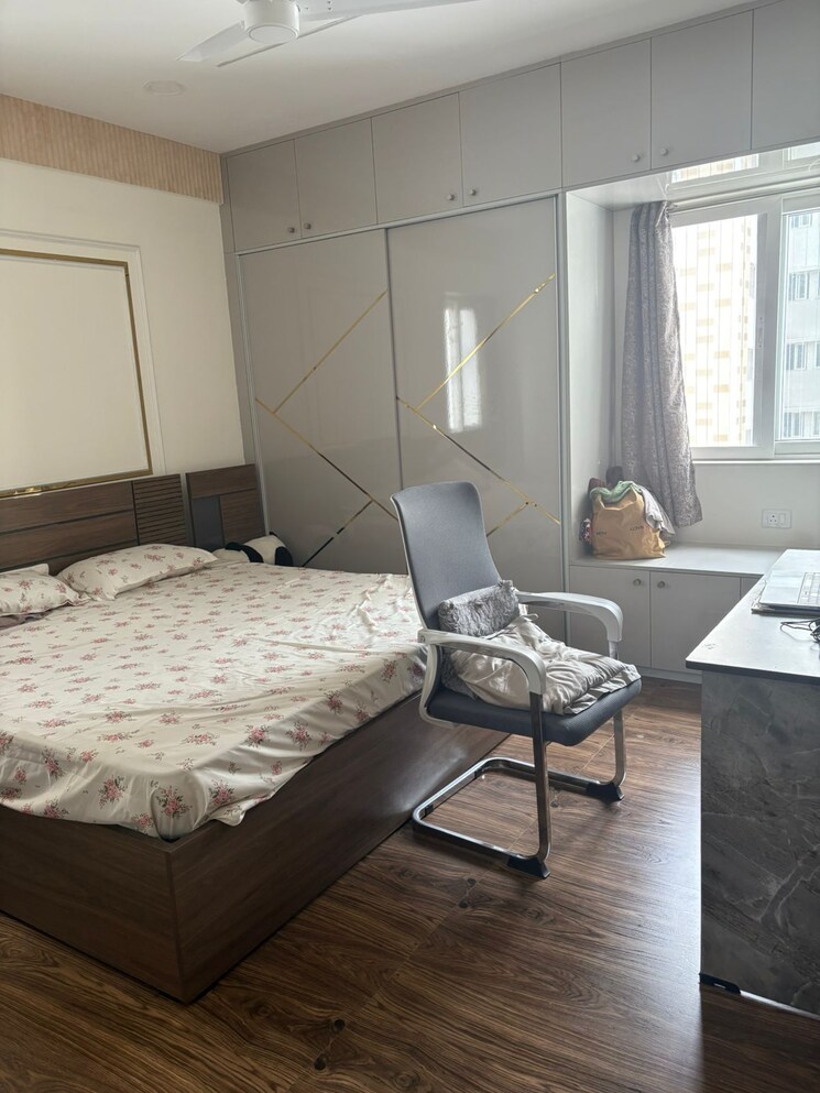 Bedroom, ambience-courtyard 3 Bedroom 1640 Sq.Ft. Apartment In Manikonda Hyderabad 9292199