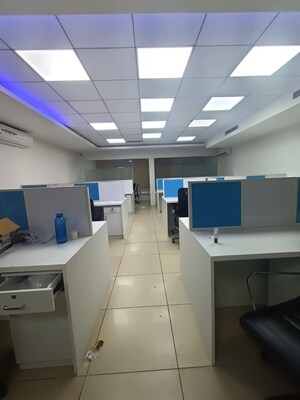 Team Area in  Office Space at Real Tech Park, Vashi Sector 30a – for Rent