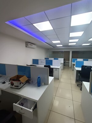 Team Area in  Office Space at Real Tech Park, Vashi Sector 30a – for Rent