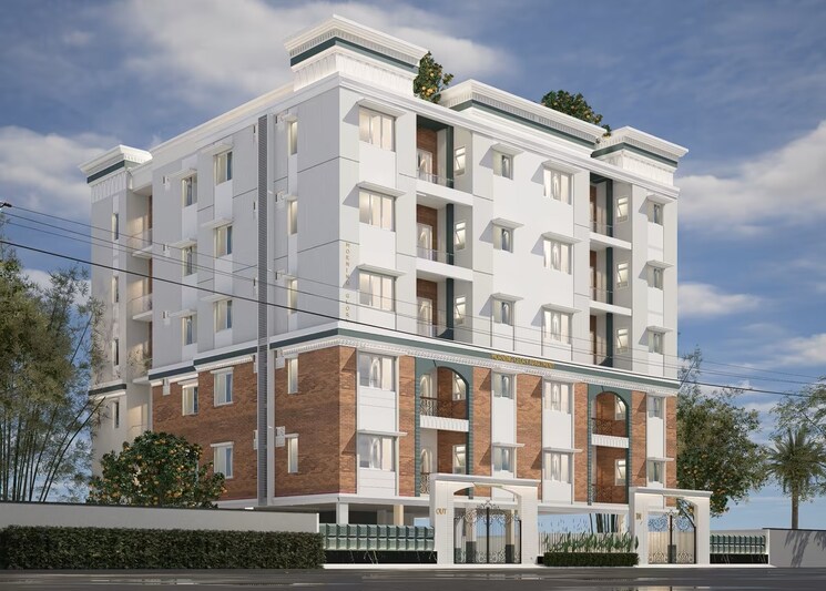 Exterior View, saligramam 3 Bedroom 1163 Sq.Ft. Apartment In Saligramam Chennai 9064794