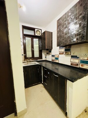 Kitchen in 2 BHK Builder Floor at Chattarpur – for Rent