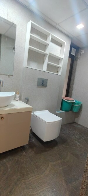 Bathroom in 3 BHK Apartment at Kanakia Silicon Valley, Powai – for Rent
