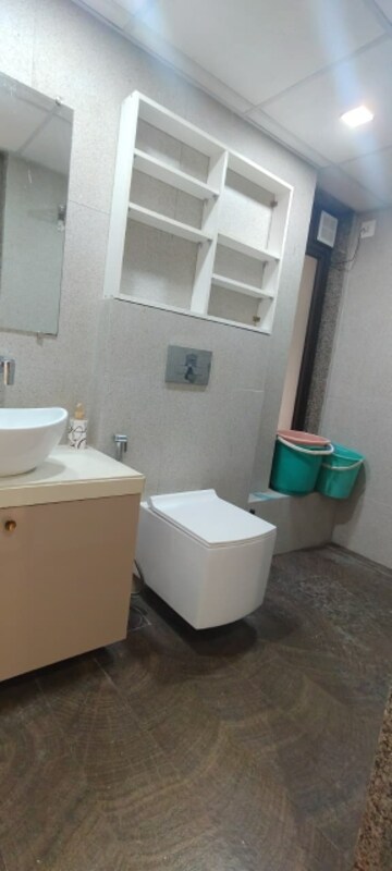 Bathroom in 3 BHK Apartment at Kanakia Silicon Valley, Powai – for Rent