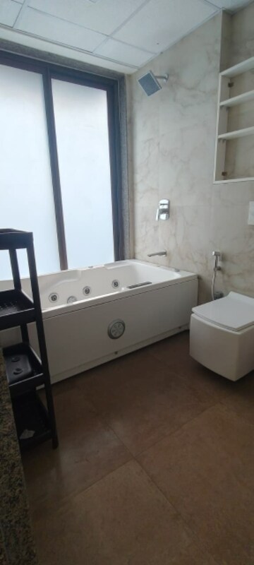 Bathroom in 3 BHK Apartment at Kanakia Silicon Valley, Powai – for Rent