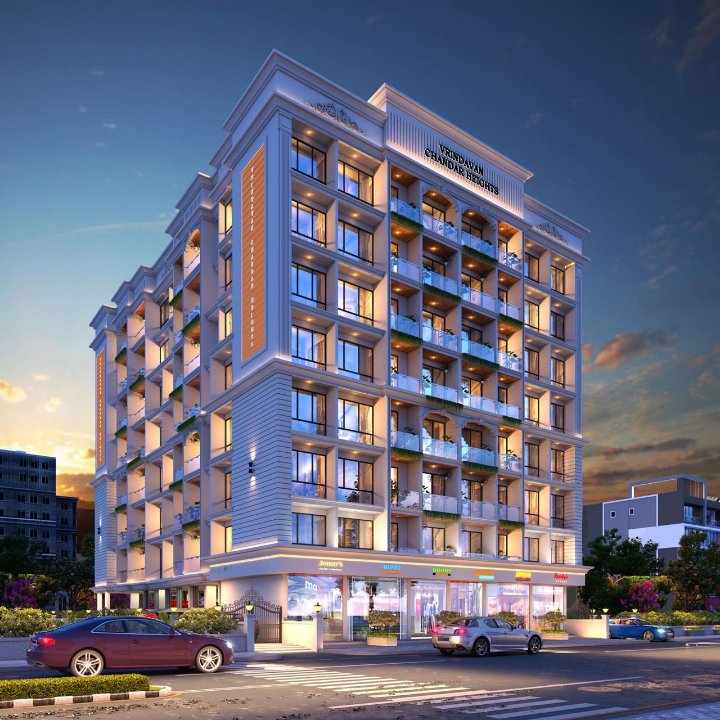 1 BHK Apartment For Sale in Vrindavan Chandar Heights
